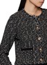  - CRUSH COLLECTION - Crewneck Tweed Jacket