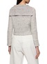 Back View - Click To Enlarge - CRUSH COLLECTION - Sailor Collar Tweed Jacket