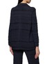 Back View - Click To Enlarge - CRUSH COLLECTION - Shimmer Pointelle Collared Cardigan