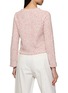 Back View - Click To Enlarge - CRUSH COLLECTION - Tweed Crewneck Jacket