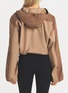 Front View - Click To Enlarge - SKIMS - Woven Cotton Half Zip Pullover Jacket