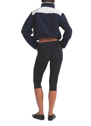 Front View - Click To Enlarge - SKIMS - Teddy Boxy Zip Up Jacket