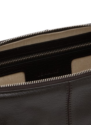 Detail View - Click To Enlarge - LEMAIRE - Mini Quiver Clip Leather Bag