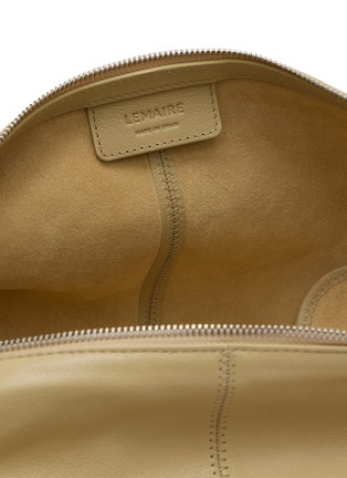 Detail View - Click To Enlarge - LEMAIRE - Classic Quiver Clip Grained Leather Bag
