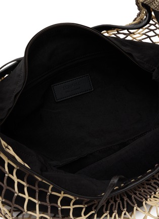 Detail View - Click To Enlarge - LEMAIRE - X Filt Fortune Croissant Net Shoulder Bag