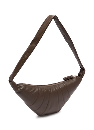 Detail View - Click To Enlarge - LEMAIRE - Medium Croissant Leather Bag
