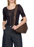 Figure View - Click To Enlarge - LEMAIRE - Medium Croissant Leather Bag
