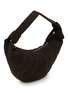 Detail View - Click To Enlarge - LEMAIRE - Fortune Croissant Alpaca Nubuck Leather Bag