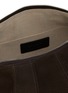 Detail View - Click To Enlarge - LEMAIRE - Fortune Croissant Alpaca Nubuck Leather Bag