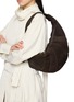 Figure View - Click To Enlarge - LEMAIRE - Fortune Croissant Alpaca Nubuck Leather Bag
