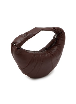 Detail View - Click To Enlarge - LEMAIRE - Mini Fortune Croissant Leather Bag