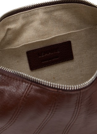 Detail View - Click To Enlarge - LEMAIRE - Mini Fortune Croissant Leather Bag