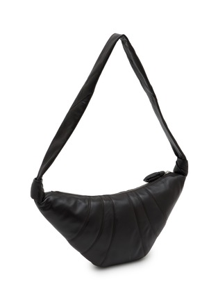 Detail View - Click To Enlarge - LEMAIRE - Medium Croissant Leather Bag