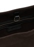 Detail View - Click To Enlarge - LEMAIRE - Small Belted Alpaca Nubuck Leather Tote Bag