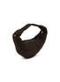 Detail View - Click To Enlarge - LEMAIRE - Mini Fortune Croissant Alpaca Nubuck Leather Shoulder Bag
