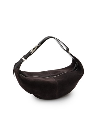 Detail View - Click To Enlarge - LEMAIRE - Classic Quiver Clip Suede Leather Bag