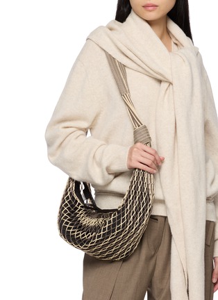 Figure View - Click To Enlarge - LEMAIRE - x Filt Croissant Shoulder Bag
