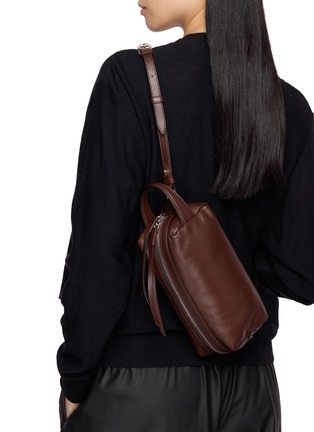 Figure View - Click To Enlarge - LEMAIRE - Small Care Leather Bag