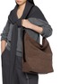 Figure View - Click To Enlarge - LEMAIRE - Belted Cotton Canvas Tote Bag