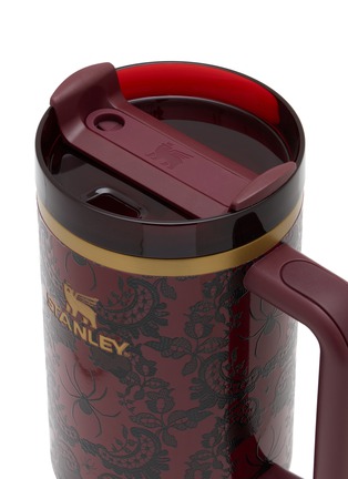 Detail View - Click To Enlarge - STANLEY - The Quencher H2.0 FlowState™ Tumbler 40oz — Bordeaux Lace
