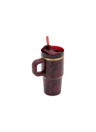 Detail View - Click To Enlarge - STANLEY - Halloween The Quencher H2.0 FlowState™ Tumbler 20oz — Bordeaux Lace
