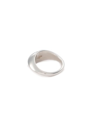Detail View - Click To Enlarge - LEMAIRE - Fluid Sculpt Rhodium Silver Ring