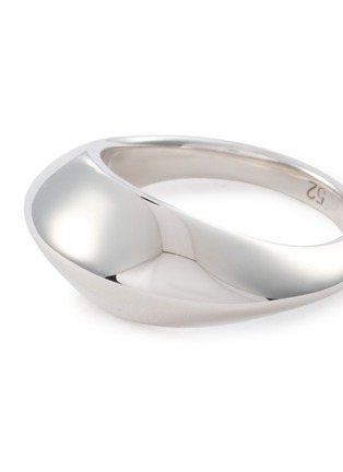 Detail View - Click To Enlarge - LEMAIRE - Fluid Sculpt Rhodium Silver Ring