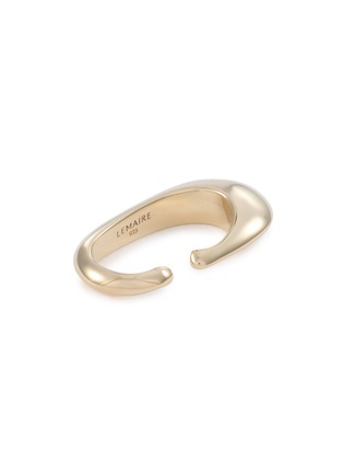 Detail View - Click To Enlarge - LEMAIRE - Sterling Silver Gold Plated Ear Cuff