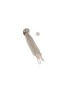 Detail View - Click To Enlarge - LEMAIRE - Chain Tassel Silver Toned Brass Brooch