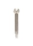 LEMAIRE Chain Tassel Silver Toned Brass Brooch