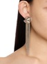 Figure View - Click To Enlarge - LEMAIRE - Chain Tassel Silver Toned Brass Brooch