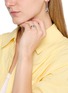Figure View - Click To Enlarge - LEMAIRE - Drop Rhodium Silver Earrings