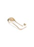 Detail View - Click To Enlarge - LEMAIRE - Drop Sterling Silver Gold Plated Earrings