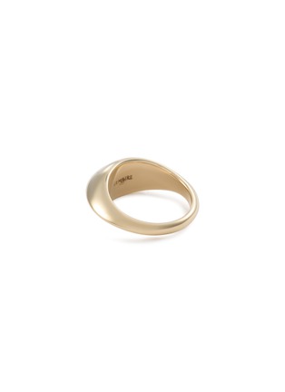Detail View - Click To Enlarge - LEMAIRE - Fluid Sterling Silver Gold Plated Ring
