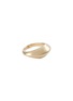 Main View - Click To Enlarge - LEMAIRE - Fluid Sterling Silver Gold Plated Ring
