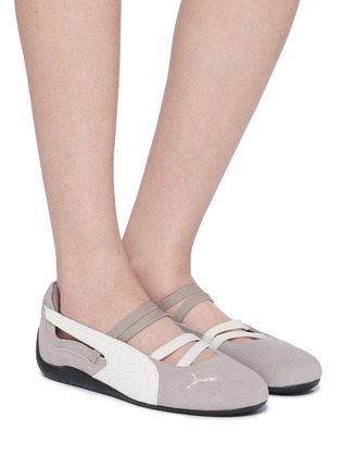Figure View - Click To Enlarge - PUMA - Speedcat Ballet Suede Women's Sneakers