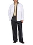 Figure View - Click To Enlarge - WOOYOUNGMI - Back Logo Cotton Pocket Shirt