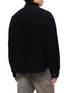 Back View - Click To Enlarge - WOOYOUNGMI - Logo Patch Flap Pocket Cord Shirt