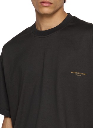  - WOOYOUNGMI - Back Graphic Print T-Shirt