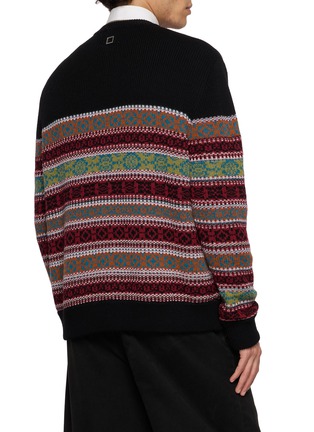 Back View - Click To Enlarge - WOOYOUNGMI - Round Neck Knit Cardigan