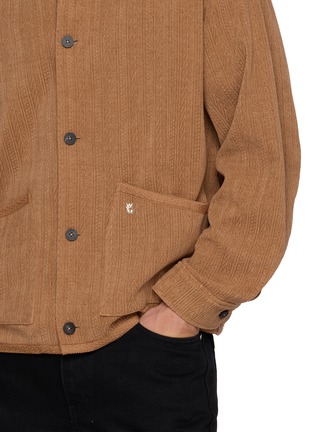  - WOOYOUNGMI - Patterned Ribbed Knit Shirt
