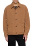 WOOYOUNGMI Patterned Ribbed Knit Shirt