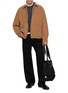 Figure View - Click To Enlarge - WOOYOUNGMI - Patterned Ribbed Knit Shirt