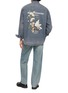 Figure View - Click To Enlarge - WOOYOUNGMI - Printed Back Light Wash Denim Shirt