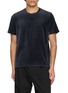 WOOYOUNGMI Logo Embroidered Cotton Velour T-Shirt