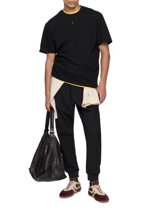 Figure View - Click To Enlarge - WOOYOUNGMI - Metal Logo Cotton T-shirt