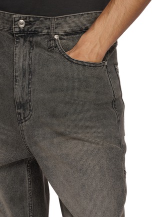  - WOOYOUNGMI - Straight Leg Ribbed Denim Jeans