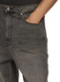  - WOOYOUNGMI - Straight Leg Ribbed Denim Jeans