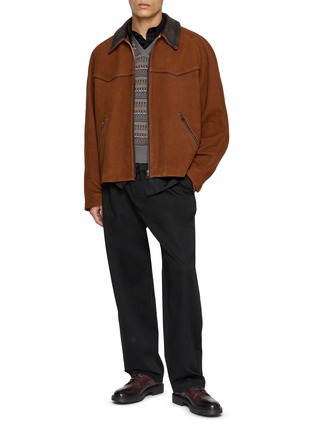 Figure View - Click To Enlarge - WOOYOUNGMI - Long Sleeve Pin Detail Cotton Shirt