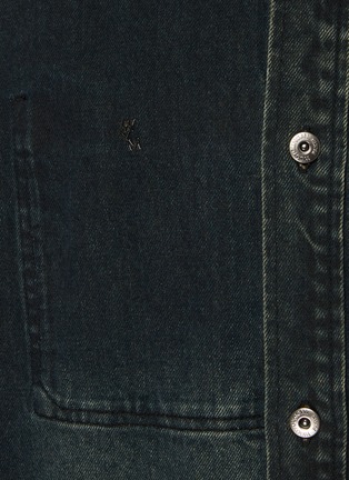  - WOOYOUNGMI - Back Logo Denim Overshirt